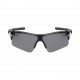 Sports glasses with a black lens that is resistant to reflections – light and modern design for unisex